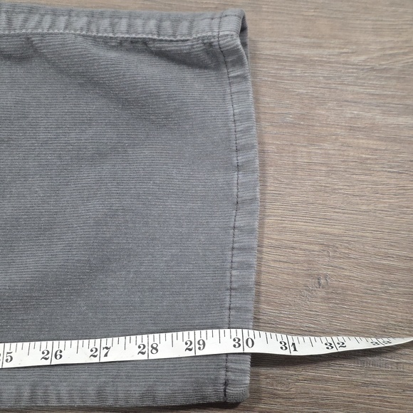 Calvin Klein Jeans Corduroy Women's Size 14 Grey Stretch Bootcut - Picture 6 of 8